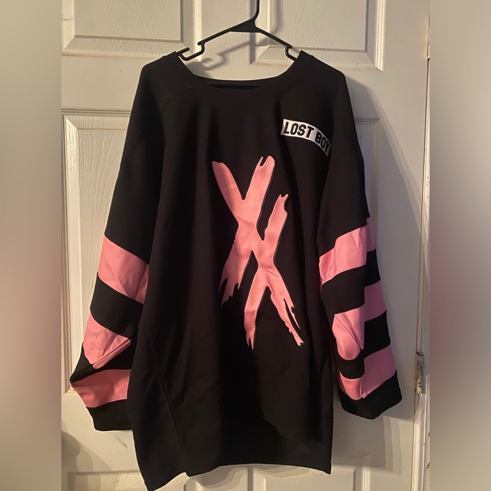 machine gun kelly lost boy jersey size xl